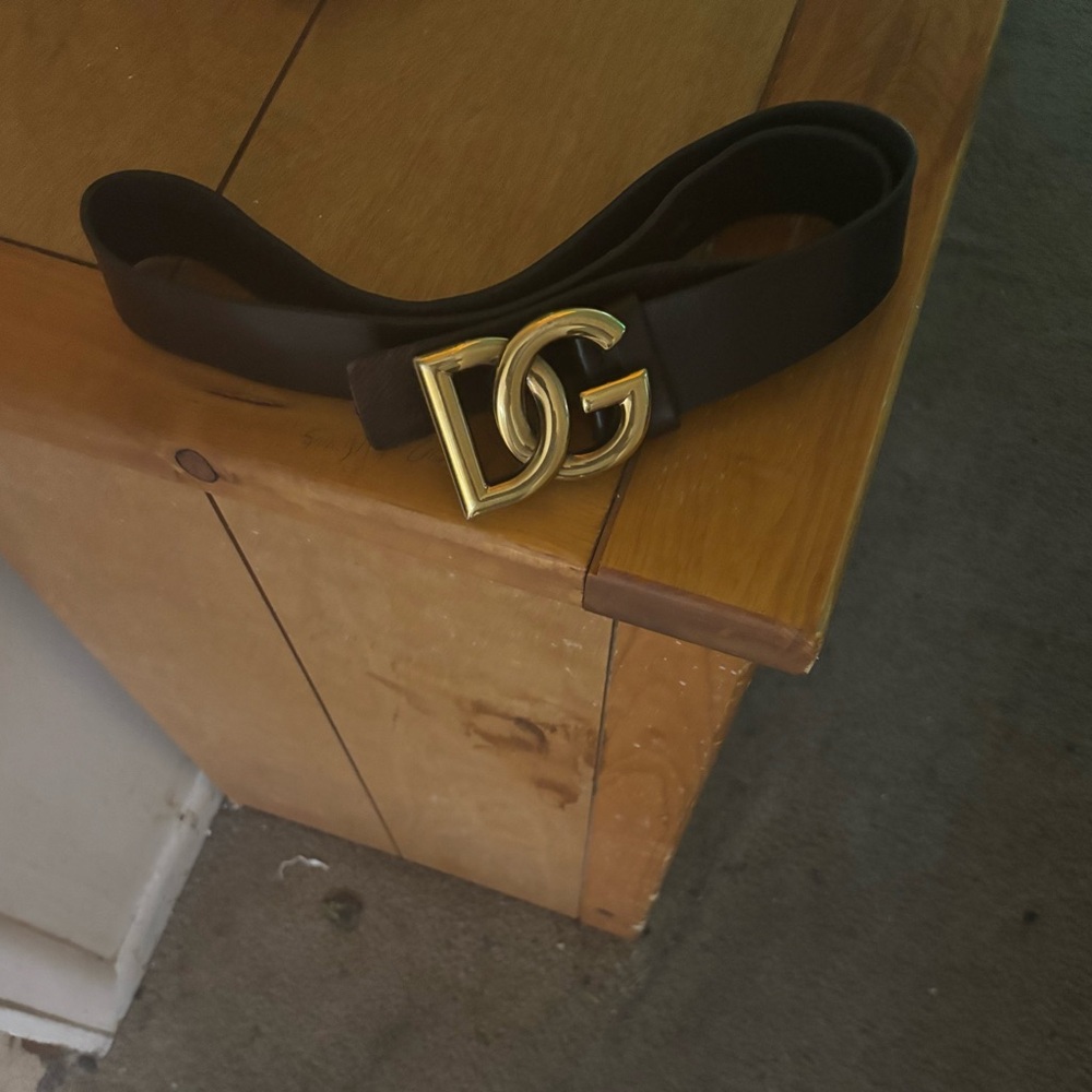 Dolce & Gabbana Black and Gold Belt Bag